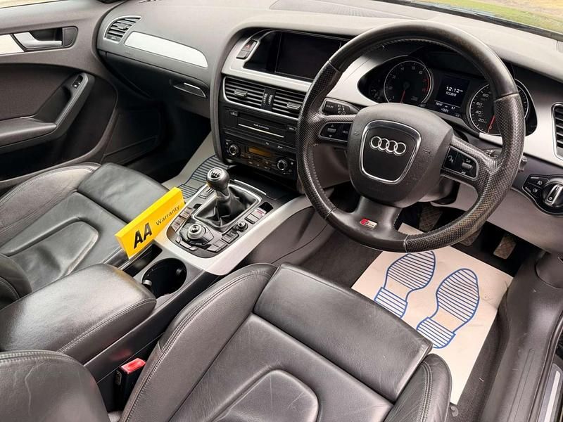 Used Audi A4 S-Line 211 HP (155 kW) 2010 Black Estate