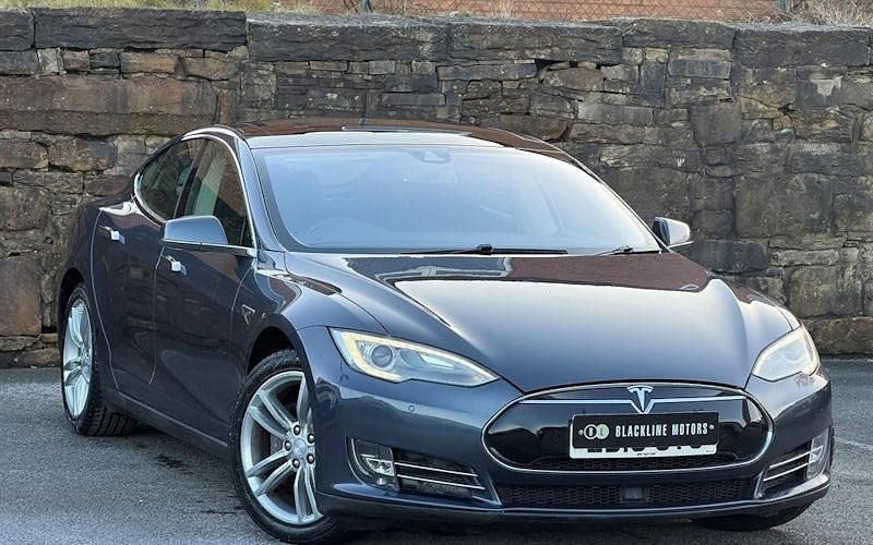 Grey Used 2015 Tesla Model S Hatchback | £13,495 (Fair price) - Image 1/4
