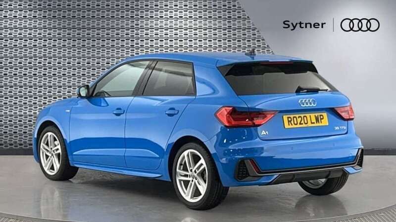 Used Audi A1 S-Line 148 HP (108 kW) 2020 Blue Hatchback