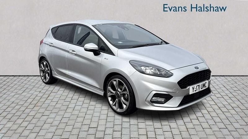 Silver Used 2021 Ford Fiesta ST-Line X Hatchback | £14,330 (Fair price) - Image 1/4