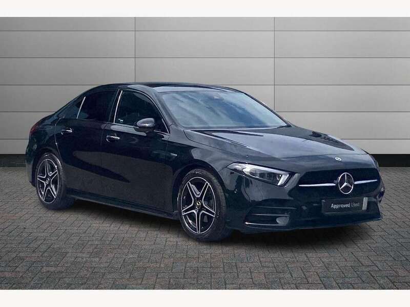Black Used 2022 Mercedes A200 AMG Line Premium Plus Sedan | £23,050 (Expensive) - Image 1/4
