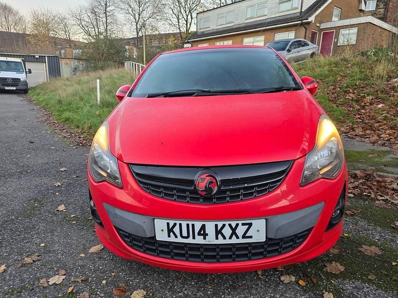 Red Used 2014 Vauxhall Corsa SRi Hatchback | £1,450 (Super price) - Image 1/4