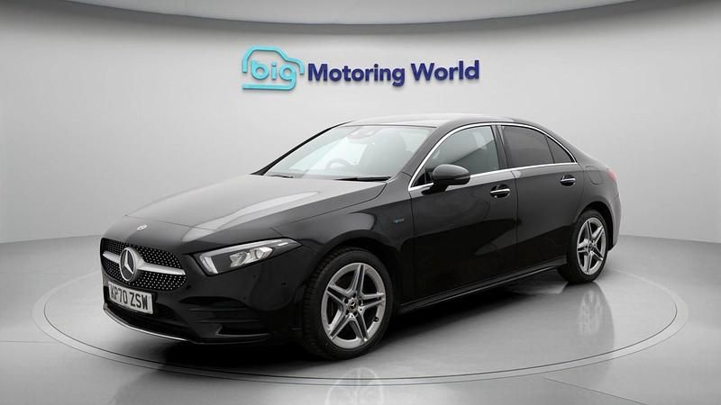 Used Mercedes A250 AMG line 259 HP (190 kW) 2020 Black Sedan