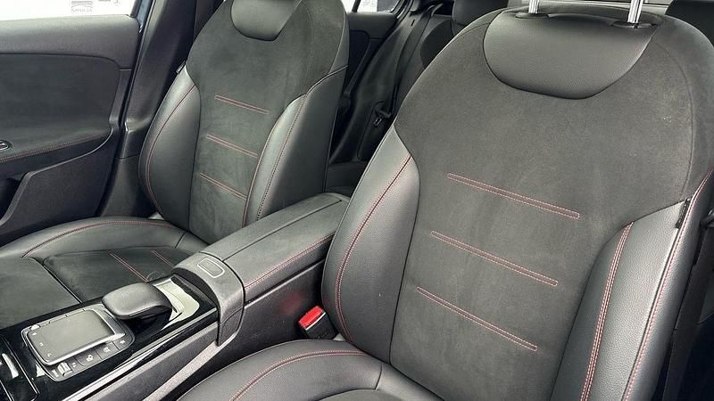 Used Mercedes A250 AMG line 218 HP (160 kW) 2022 Denim blue Sedan