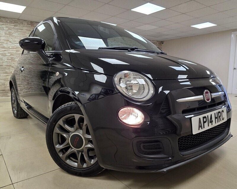 Black Used 2014 Fiat 500 S Hatchback | £5,995 (Super price) - Image 1/4