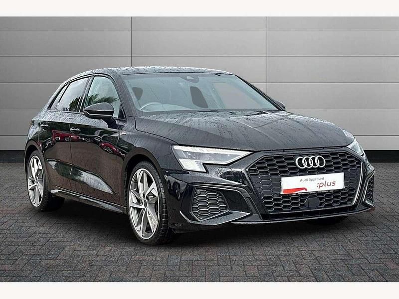 Mythos black Used 2022 Audi A3 Comfort Hatchback | £23,050 (Expensive) - Image 1/4