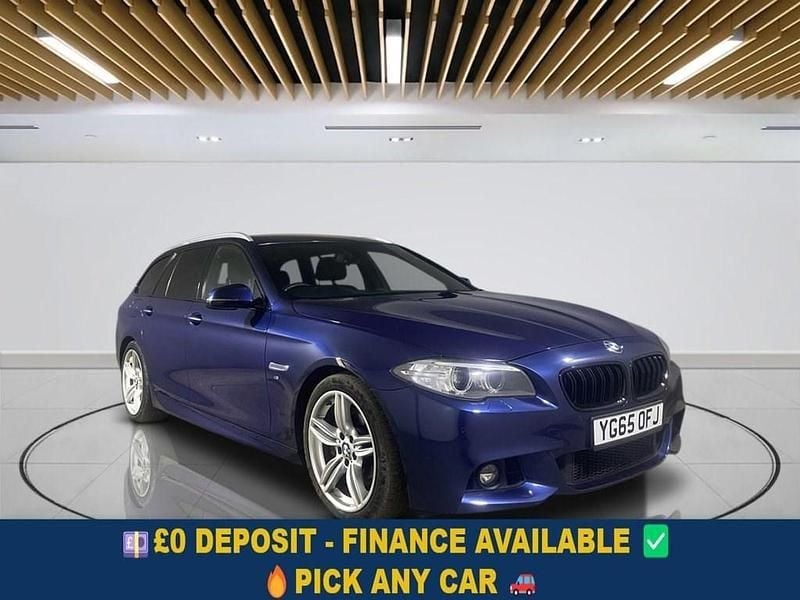 Blue Used 2015 BMW 535 M Sport Estate | £13,549 (Fair price) - Image 1/4