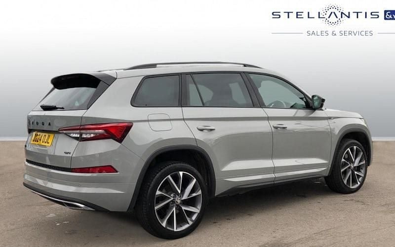 Used Skoda Kodiaq SportLine 200 HP (147 kW) 2023 Grey SUV