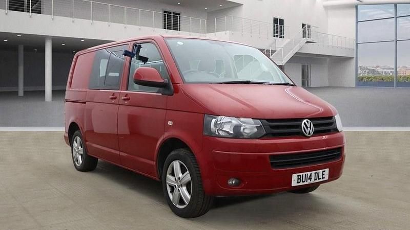 Red Used 2014 VW T5 Highline Van | £16,450 (Good price) - Image 1/4