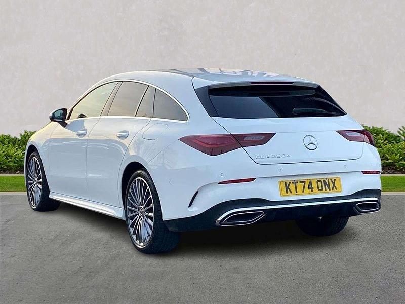 Used Mercedes CLA250e AMG Line Premium 218 HP (160 kW) 2025 White Sedan