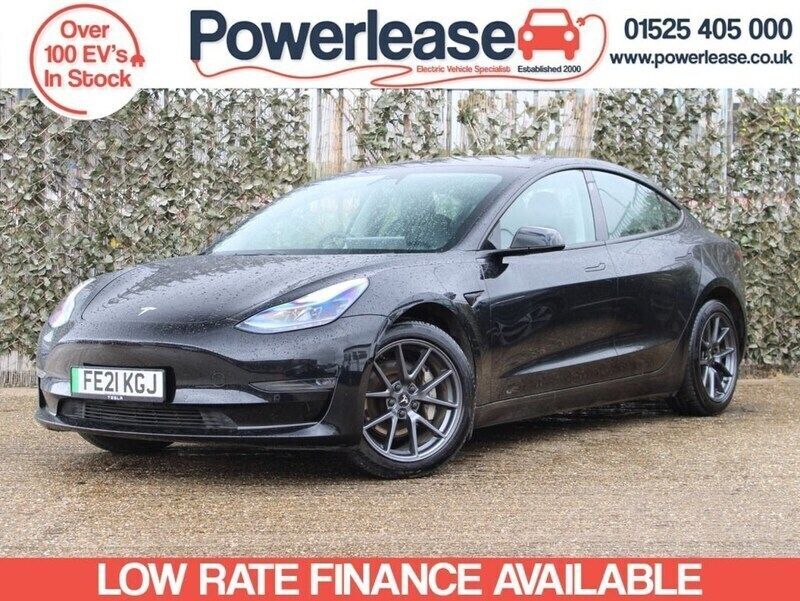 Black Used 2021 Tesla Model 3 Long Range Sedan | £17,689 (Super price) - Image 1/4