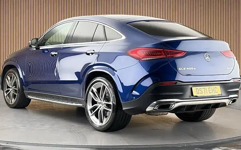 Used Mercedes GLE400 AMG Line Premium Plus 330 HP (242 kW) 2021 Blue SUV