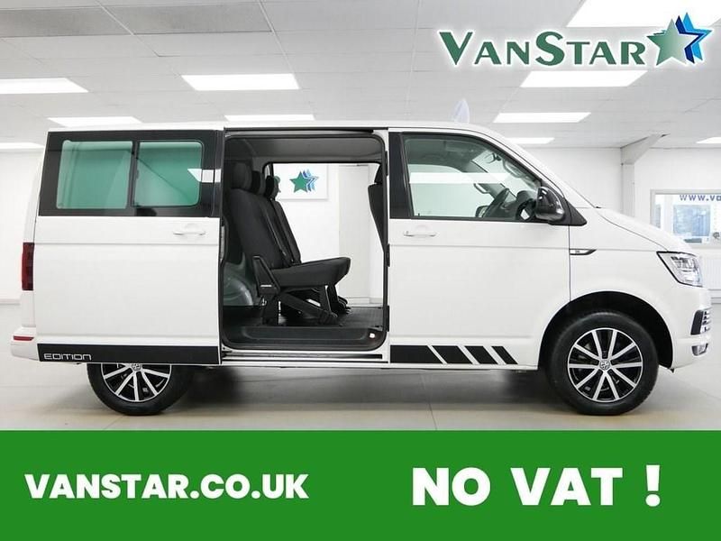 Used VW Transporter 150 HP (110 kW) 2018 White Van