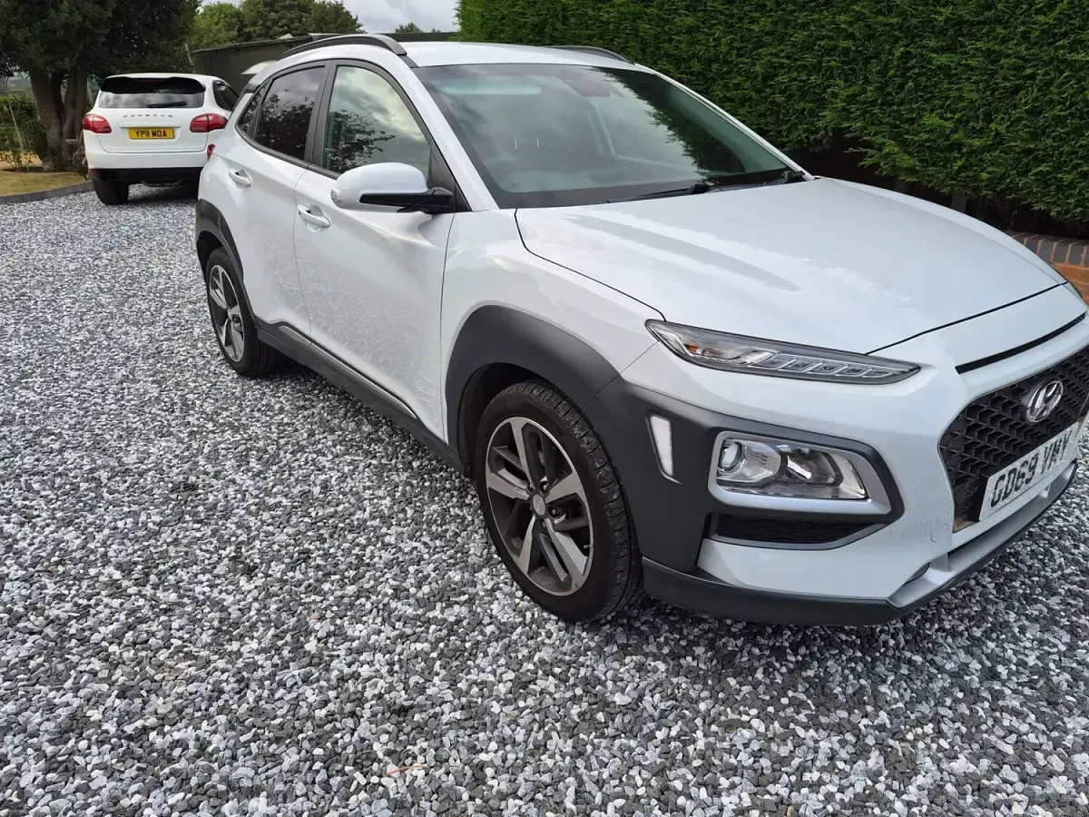 Used Hyundai Kona Premium 2020 White SUV