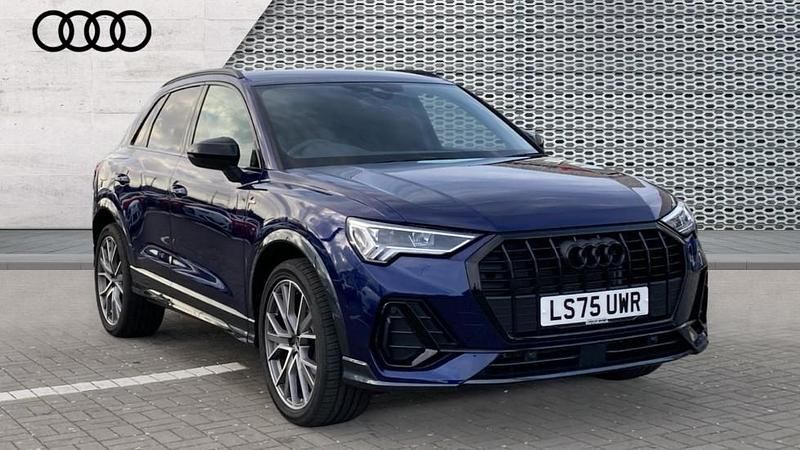New Audi Q3 Black Edition 150 HP (110 kW) 2025 Blue SUV