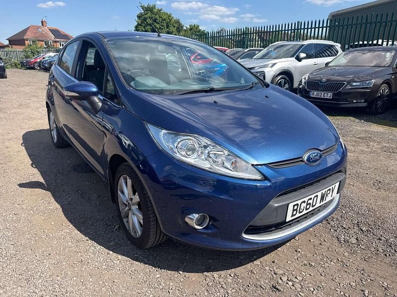 Blue Used 2010 Ford Fiesta Zetec Hatchback | £1,795 (Good price) - Image 1/4