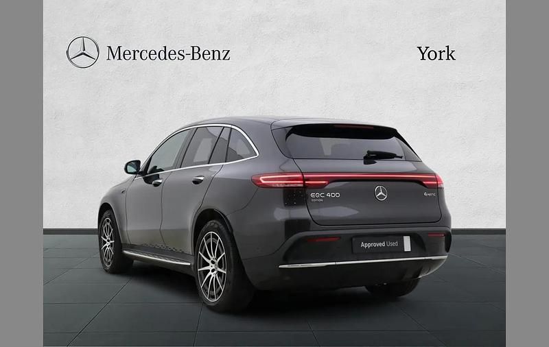 Used Mercedes EQC400 AMG line 300 kW (408 HP) 2023 Grey SUV