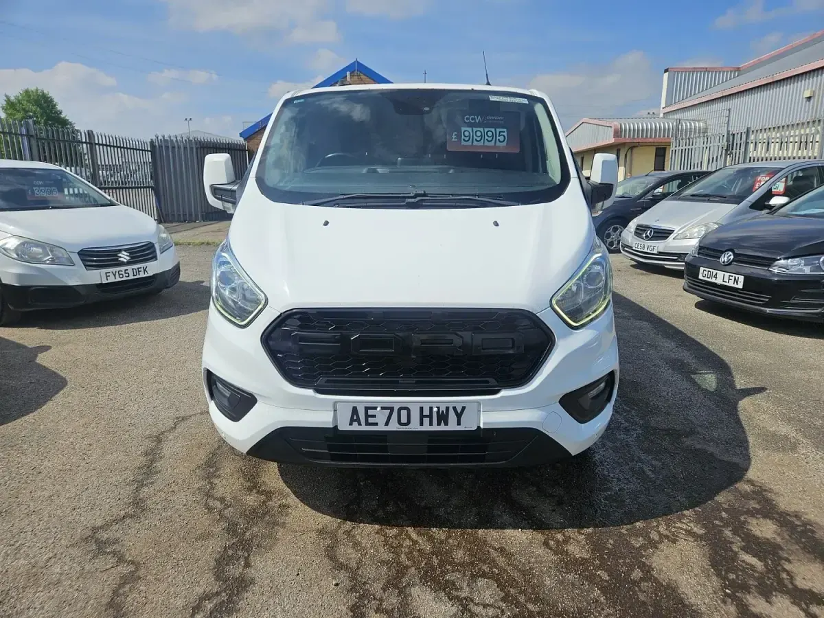 Used Ford Transit Custom Trend 130 HP (95 kW) 2020 White Van