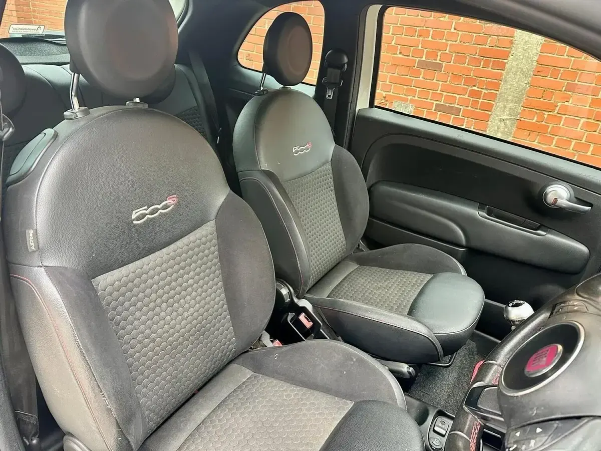 Used Fiat 500 S 105 HP (77 kW) 2014 White Hatchback