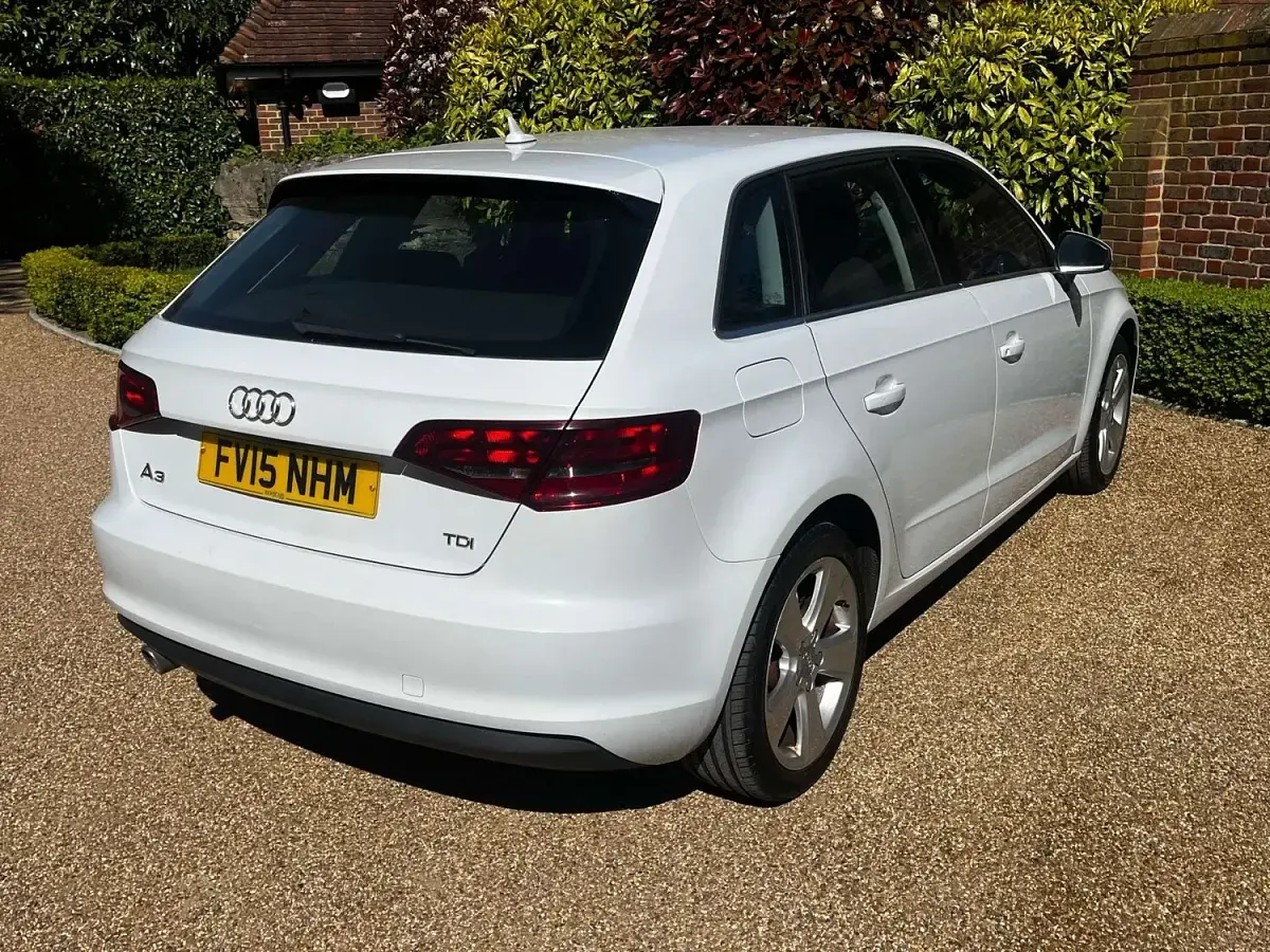Used Audi A3 Sportback Sport 2015 White Hatchback