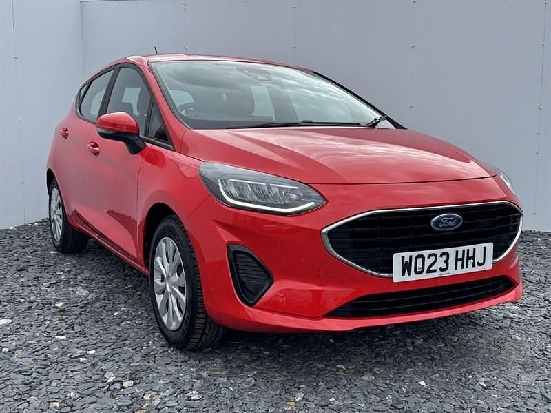 Used Ford Fiesta Trend 75 HP (55 kW) 2023 Red Hatchback