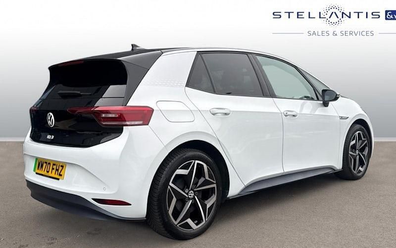 Used VW ID.3 Pro 150 kW (204 HP) 2020 Blue Hatchback