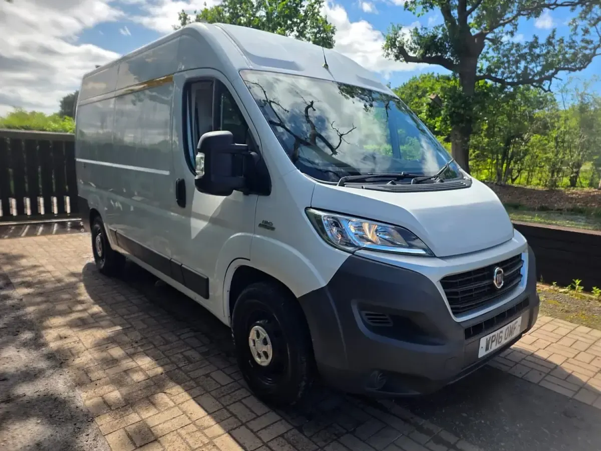Used Fiat Ducato 130 HP (95 kW) 2016 White Van