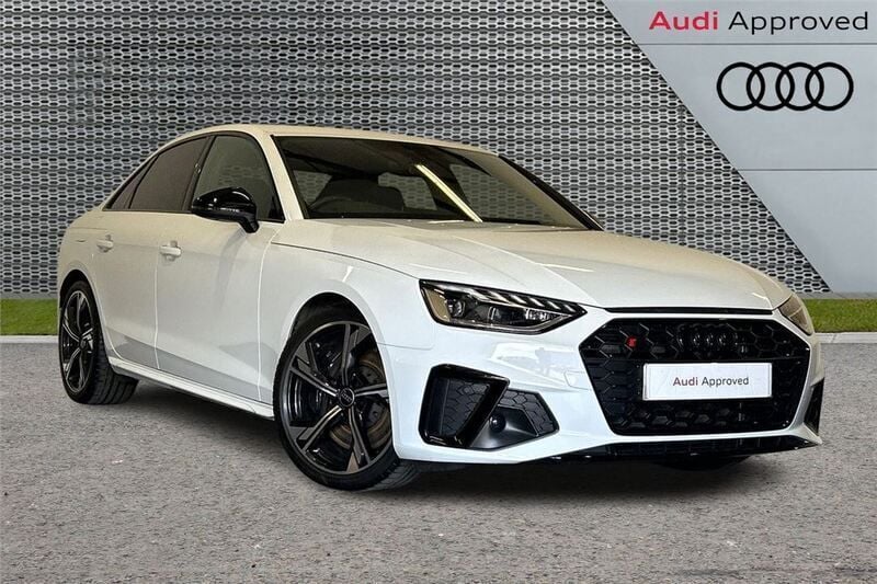 White Used 2022 Audi S4 Black Edition Sedan | £35,443 (A bit pricey) - Image 1/3