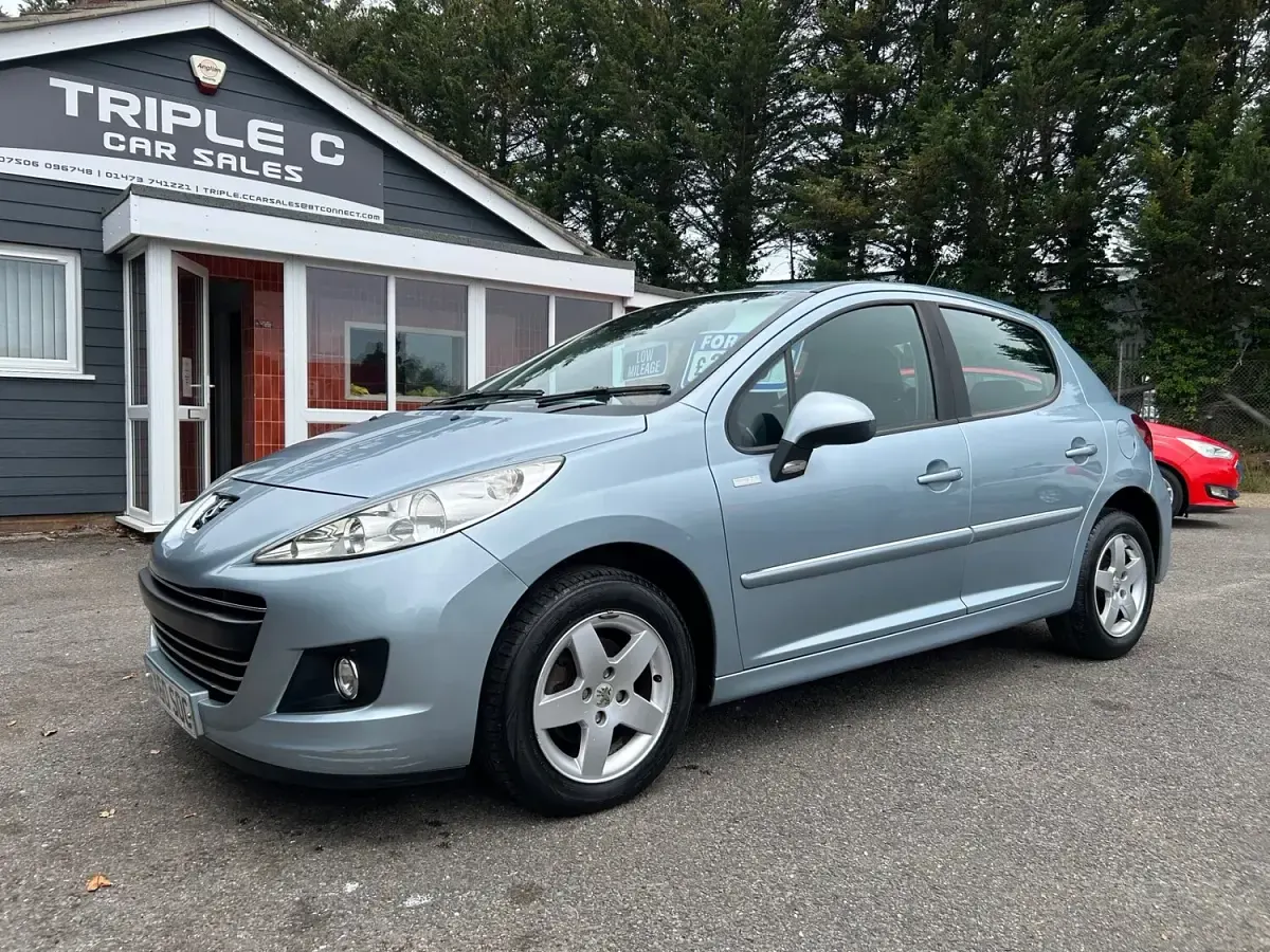 Used Peugeot 207 2010 Blue Hatchback