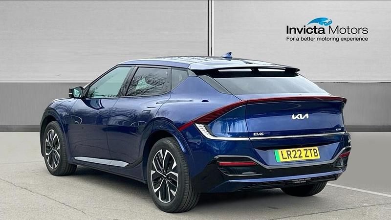 Used Kia EV6 GT-Line 166 kW (226 HP) 2022 Blue SUV