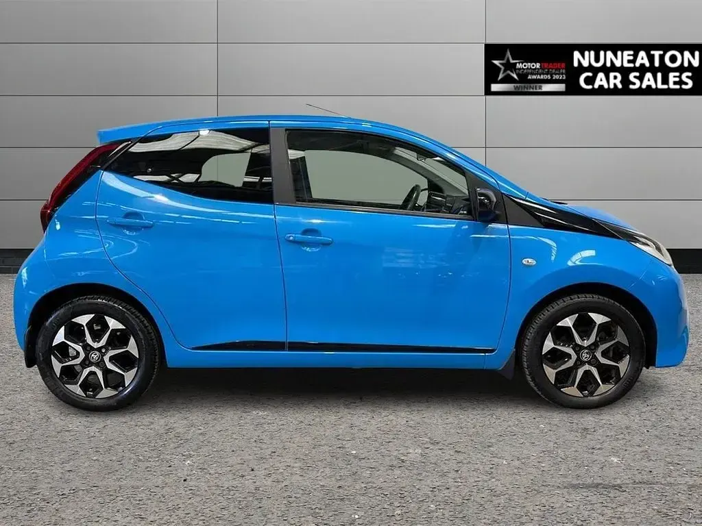 Used Toyota Aygo Trend 71 HP (52 kW) 2020 Blue Hatchback