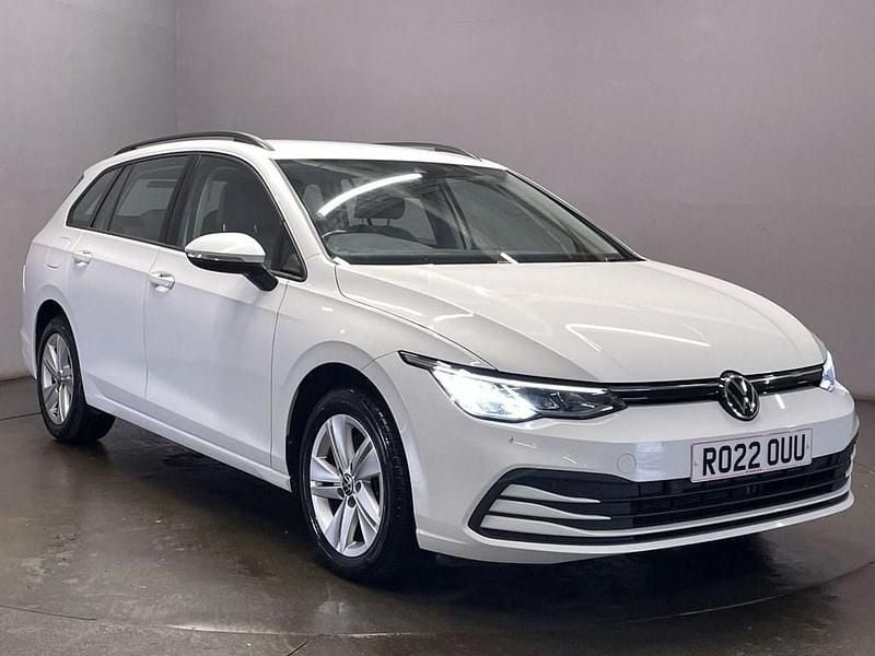 White Used 2022 VW Golf VIII S Estate | £15,799 (Fair price) - Image 1/4