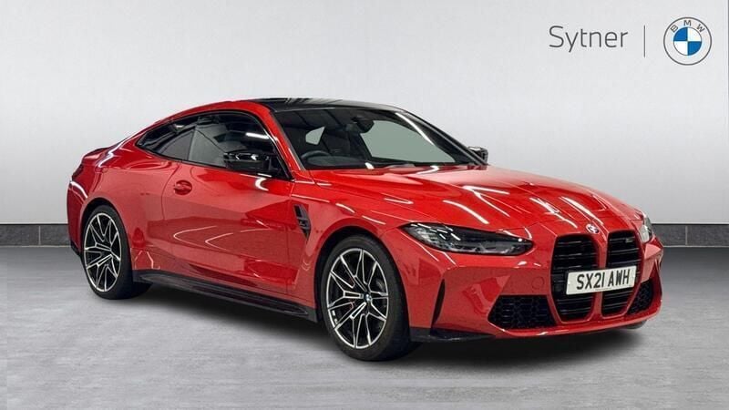 Red Used 2021 BMW M4 Competition Edition Coupe | £50,000 (Good price) - Image 1/4