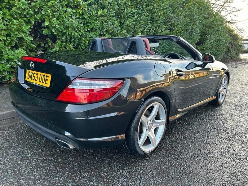 Used Mercedes SLK200 AMG 184 HP (135 kW) 2013 Black Cabriolet