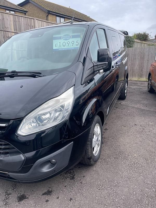 Used Ford Transit Custom Limited 170 HP (125 kW) 2017 Black Van
