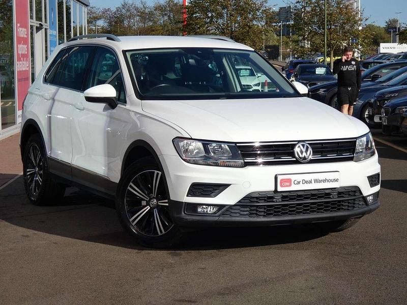 White Used 2018 VW Tiguan SE SUV | £12,999 (Fair price) - Image 1/4
