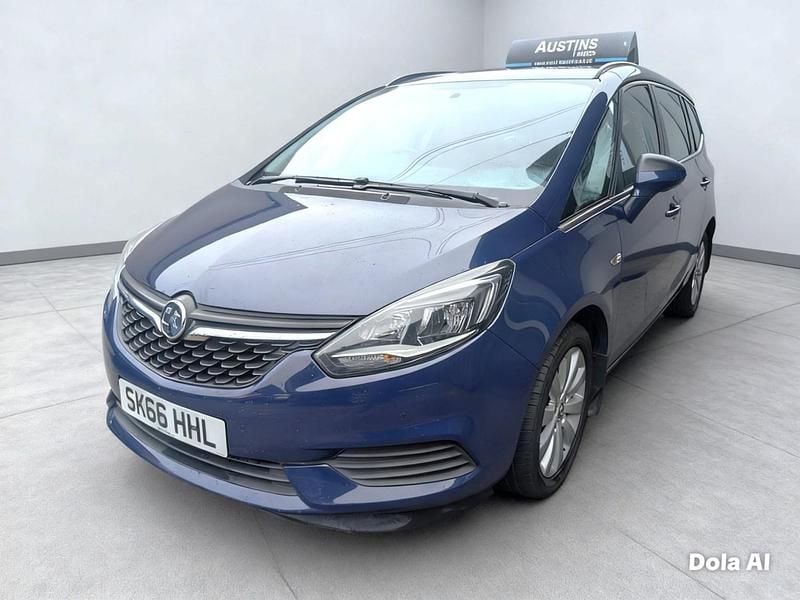 Used Vauxhall Zafira Tourer Design Edition 140 HP (102 kW) 2017 Blue MPV
