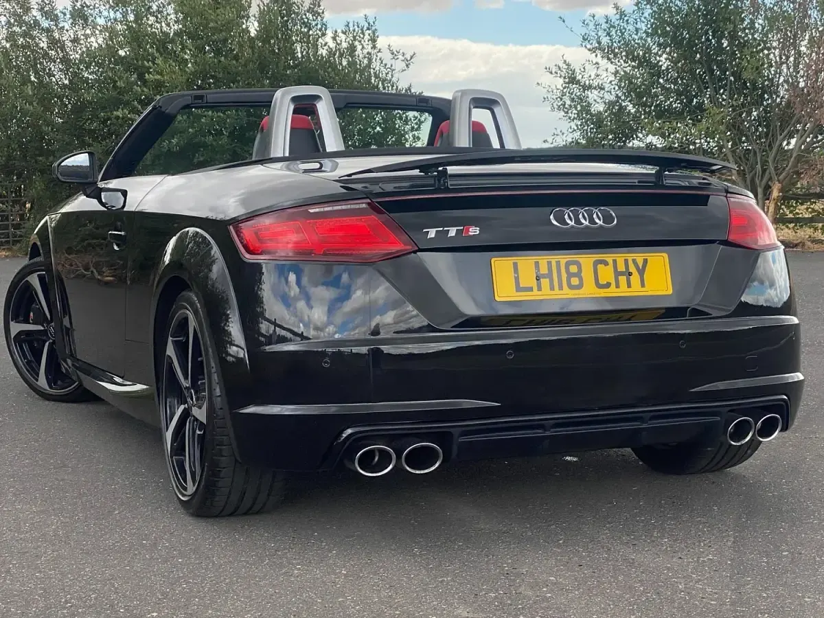 Used Audi TTS Black Edition 305 HP (224 kW) 2018 Mythos black Cabriolet