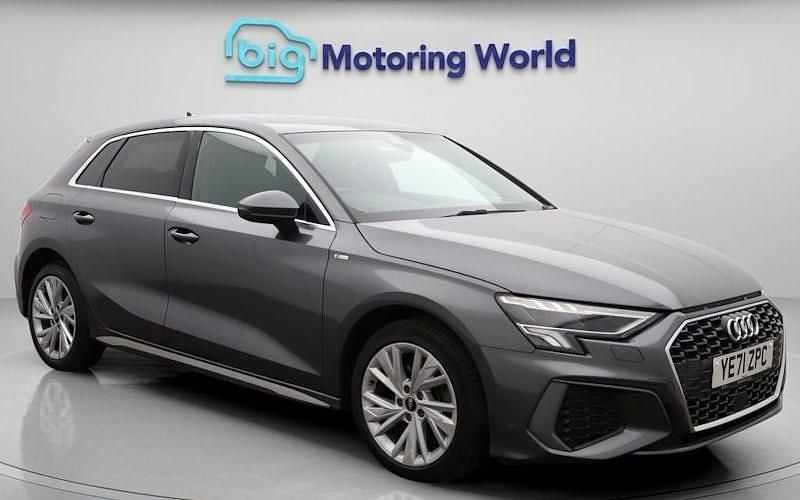 Used 2025 Audi A3 Sportback e-tron S-Line Hatchback | £21,700 (Super price) - Image 1/4