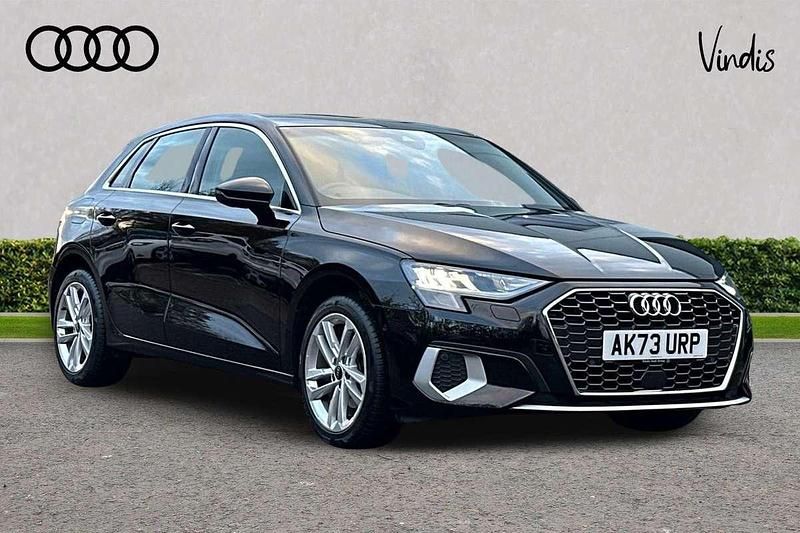 Black Used 2023 Audi A3 Sport Hatchback | £23,049 (Fair price) - Image 1/4