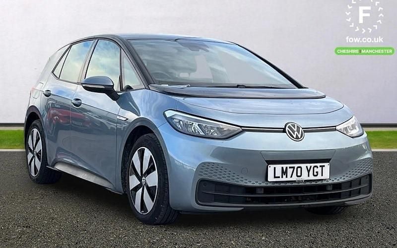 Blue Used 2020 VW ID.3 Pro Performance Hatchback | £13,599 (Good price) - Image 1/4
