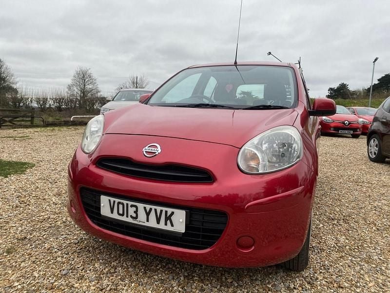 Used Nissan Micra 2013 Red Hatchback