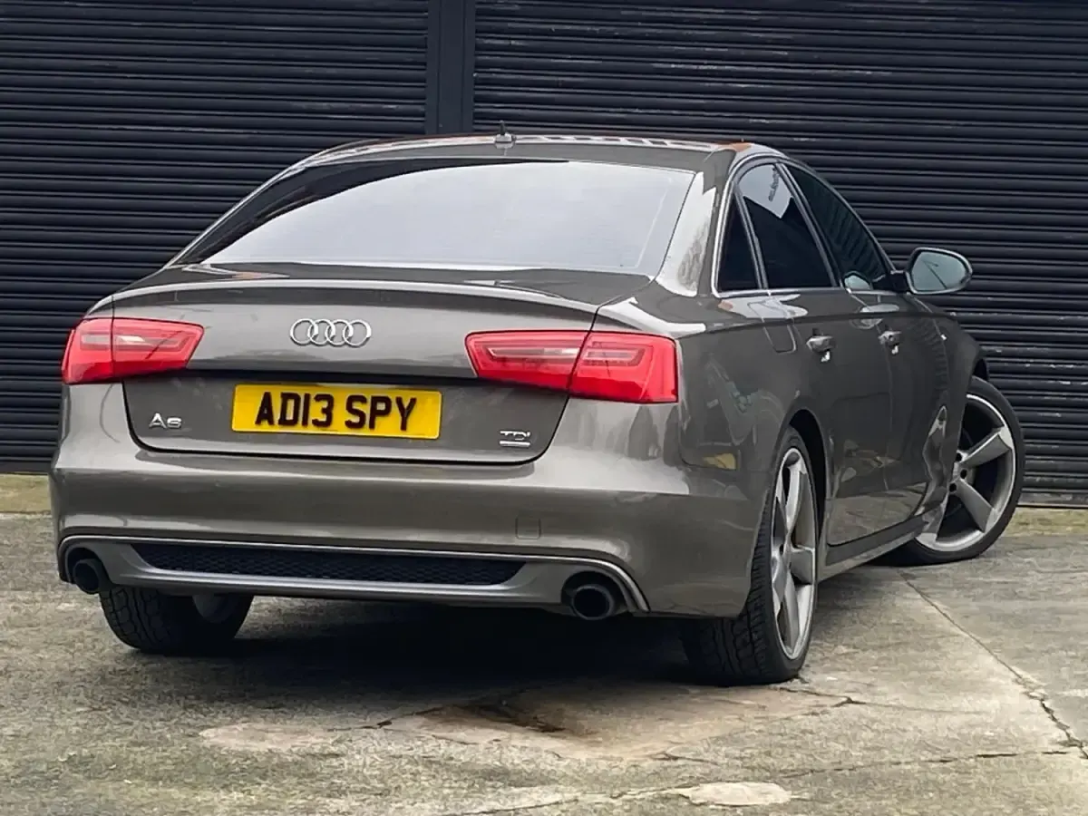 Begagnad Audi A6 S-Line 313 HK (230 kW) 2014 Grå Sedan