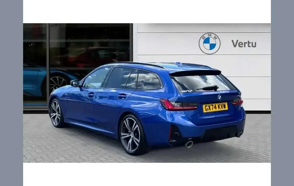 Used BMW 320 M Sport 184 HP (135 kW) 2024 Blue Estate