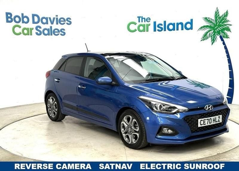 Blue Used 2020 Hyundai i20 Premium SE Hatchback | £11,650 (Fair price) - Image 1/4