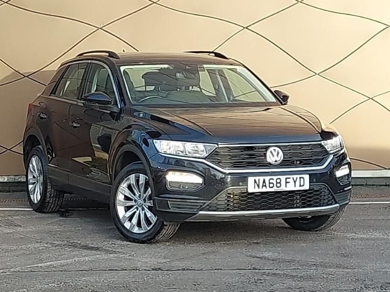 Used VW T-Roc SE 115 HP (84 kW) 2018 Black SUV