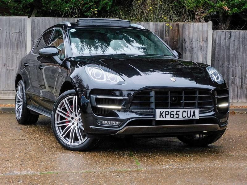 Black Used 2015 Porsche Macan Turbo SUV | £22,950 (Fair price) - Image 1/4