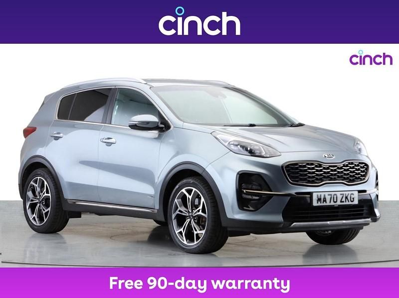 Silver Used 2020 Kia Sportage 4 SUV | £13,449 (Good price) - Image 1/3