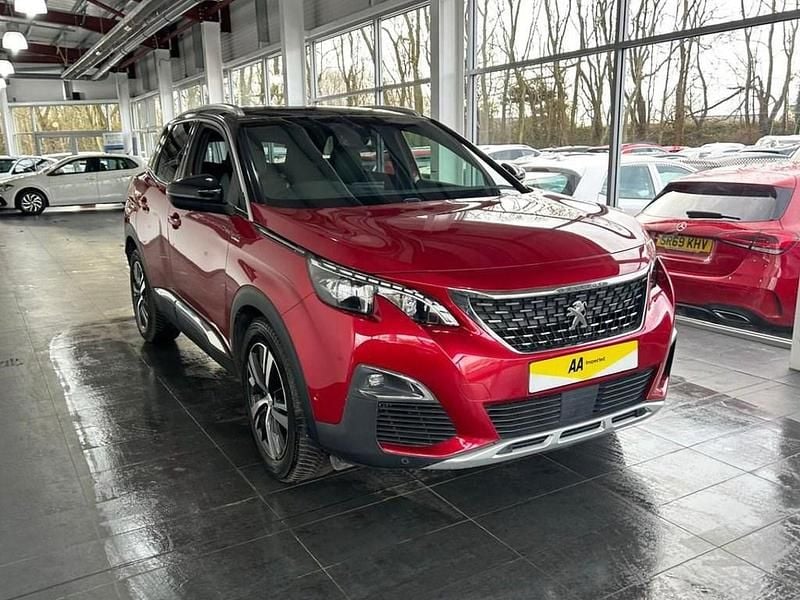 Used Peugeot 3008 GT-line 130 HP (95 kW) 2019 Red SUV