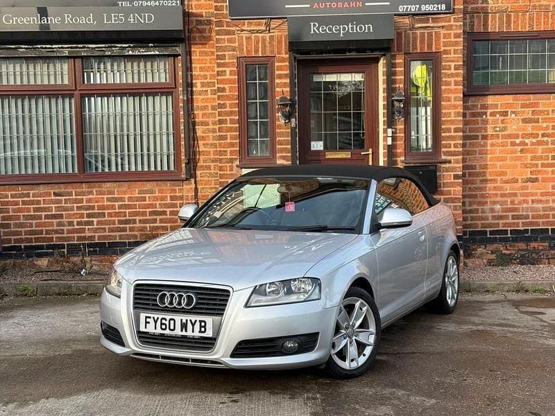 Used Audi A3 Cabriolet Sport 2010 Silver Cabriolet